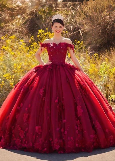 Red Quinceañera Dresses - PromDressClub
