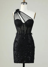 Calypso | Discover the Ultimate Royal Blue Homecoming Dress for an Unforgettable Night - Black - PromDressClub