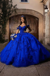 Dakota | Gorgeous Royal Blue Quinceanera Dress - Ideal for Special Events - Royal Blue - PromDressClub