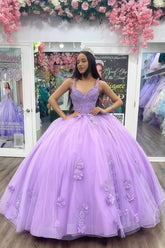 Kiara | Own Your Spotlight in Radiant Purple Quince Dresses - Light Purple - PromDressClub