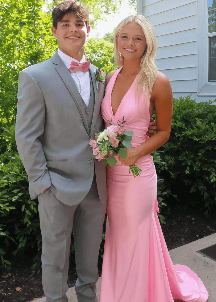 Mirabelle | Trumpet Mermaid Light Pink Maxi Prom Dress Stores Near Me - Price #price_variant_lowest# - Light Pink - PromDressClub