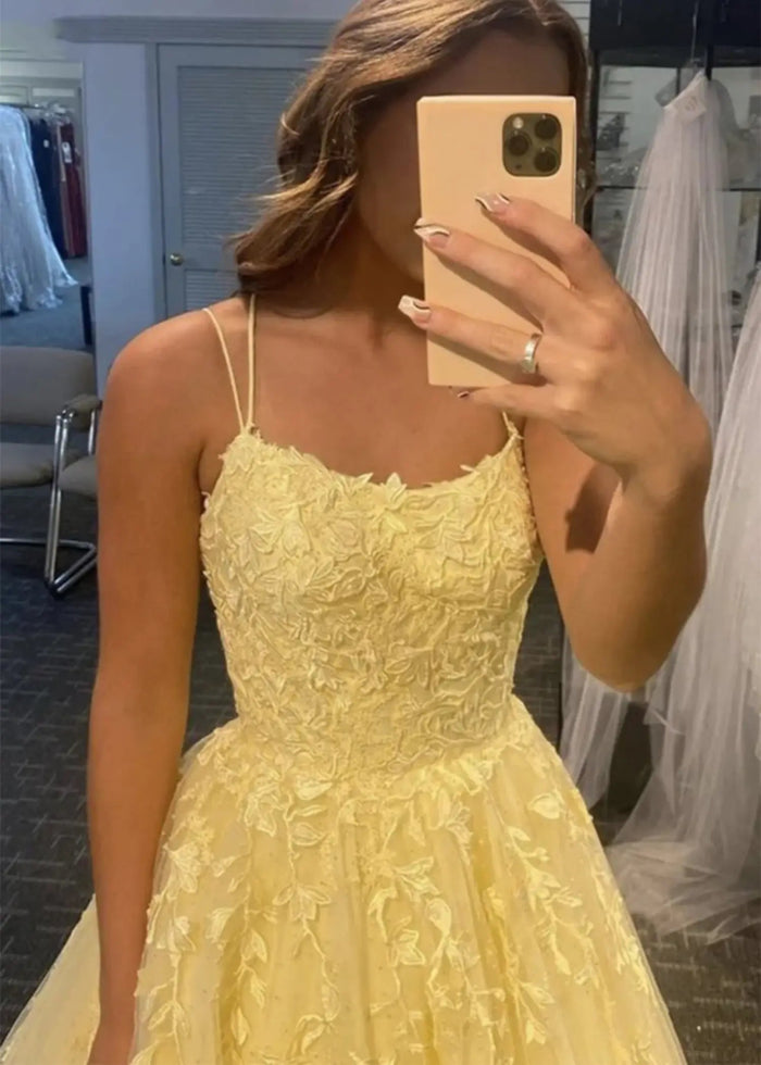 Amla | Plus Size Royal Blue and Light Pink Princess Lace Prom Dress - Royal Blue - PromDressClub