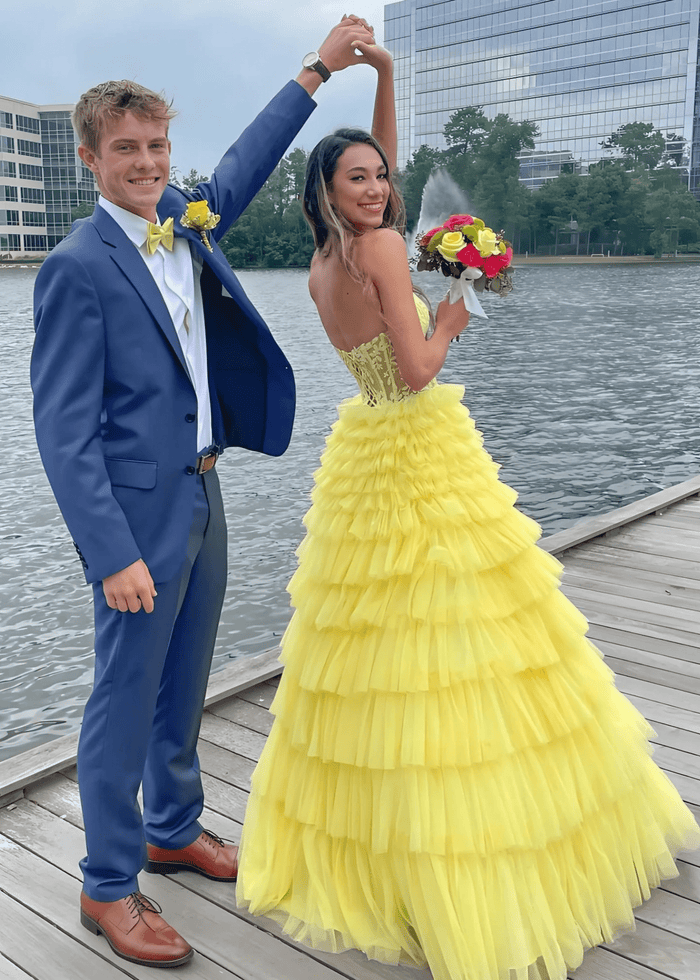 annabelle prom dresses Nox Anabel F1570 Prom Long Beaded Top Slit Formal Dress