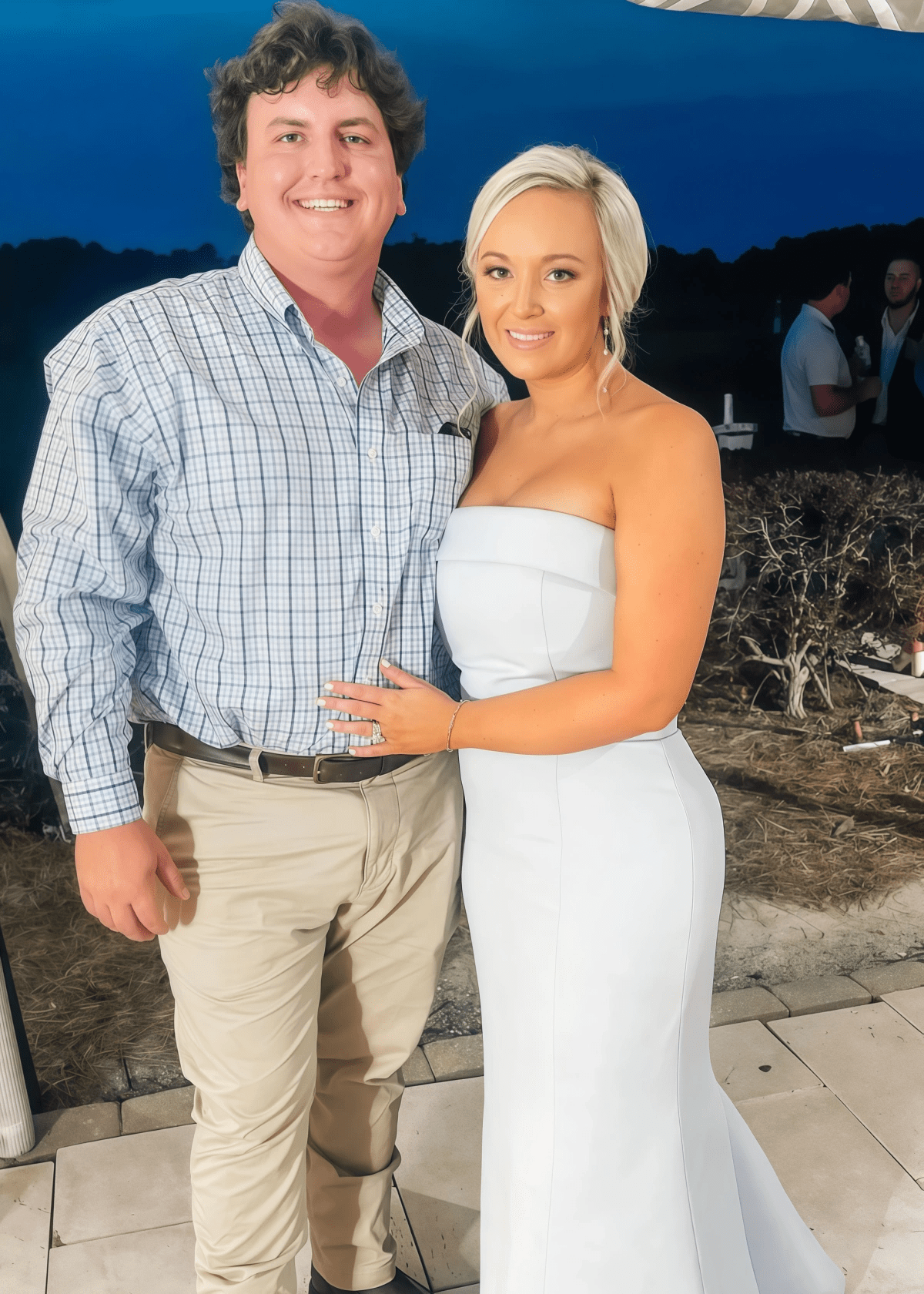 Antonia | Sheath Stretch Strapless Aqua Blue Satin Maxi Bridesmaid Dress with Fold - Price #price_variant_lowest# - Aqua - PromDressClub