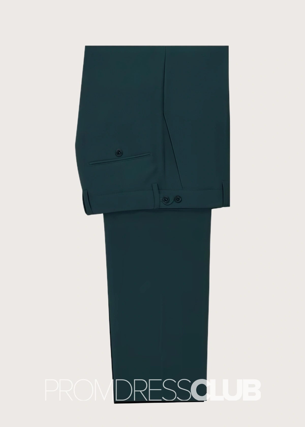 Asher |Fashion Dark Green Prom Suits For Men With Notched Lapel | Two Pieces Bespoke Men Suits - Price #price_variant_lowest# - 34 - PromDressClub