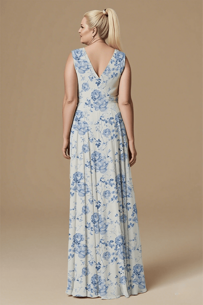 aura bridesmaid dresses Goddess Aura Pleated Maxi Dress Chocolate