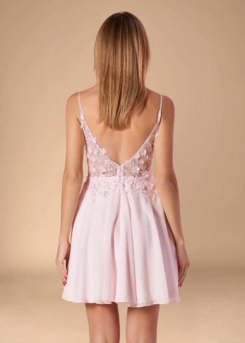 Azalea | Break Through Homecoming Dress Stress: Find Your Perfect Fit! - Pink - PromDressClub