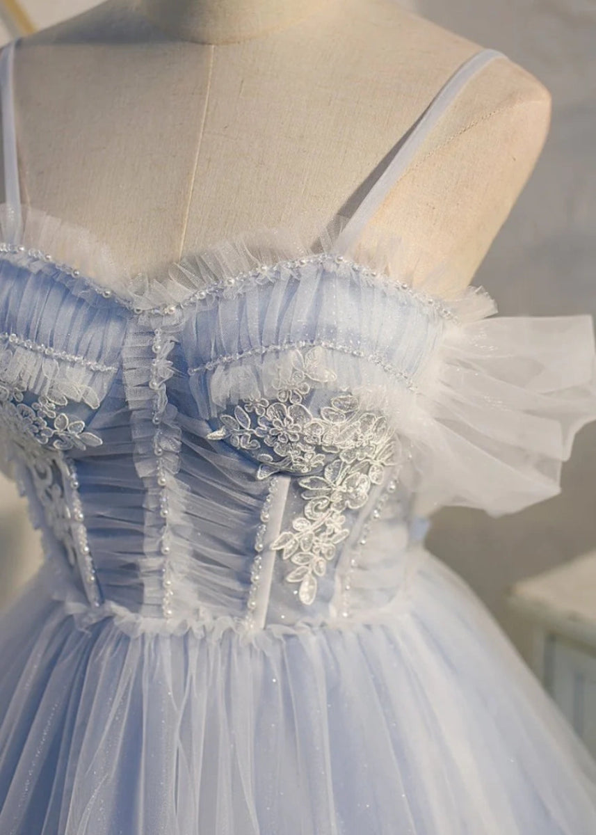 Azurael | Sparkle in Light Purple Homecoming Dress with Bow - Light Purple - PromDressClub