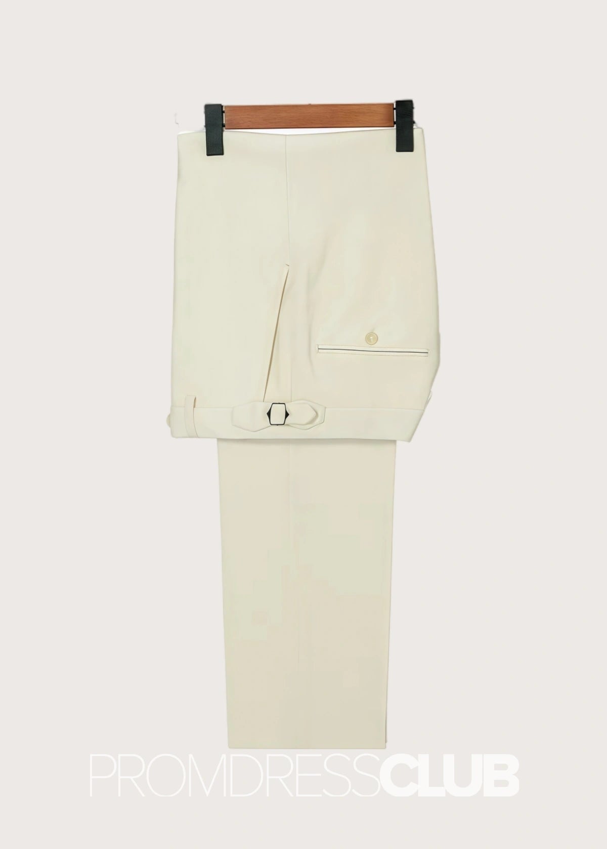 Benjamin |Off White Prom Suits For Men With Fit One Button Stylish |Two Pieces Bespoke Men Suits - Price #price_variant_lowest# - 34 - PromDressClub