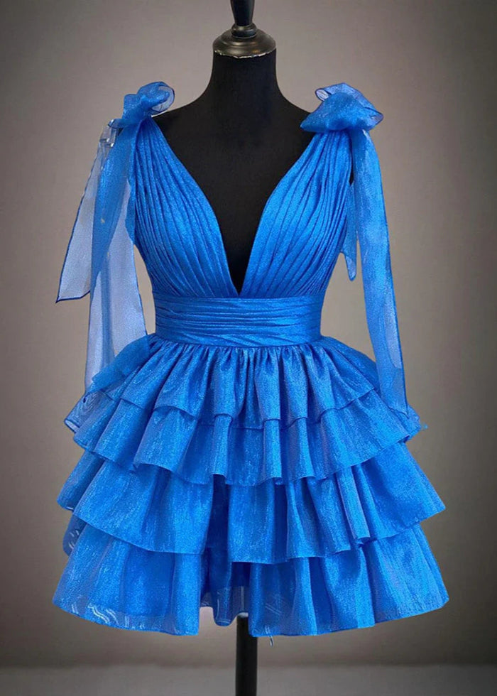 Bysenma | Step into the Spotlight with Our Show - Stopping Fuchsia Homecoming Dresses! - Royal Blue - PromDressClub