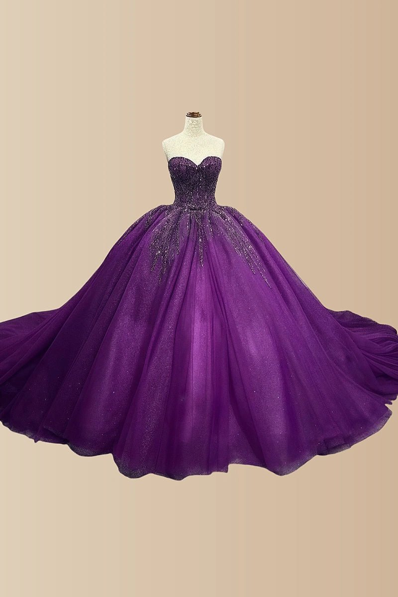 Purple Quinceaera Dresses | Customizable & Elegant Sweet 16 Gowns | PromDressClub Purple Quinceaera Dresses | Customizable & Elegant Sweet 16 Gowns | PromDressClub