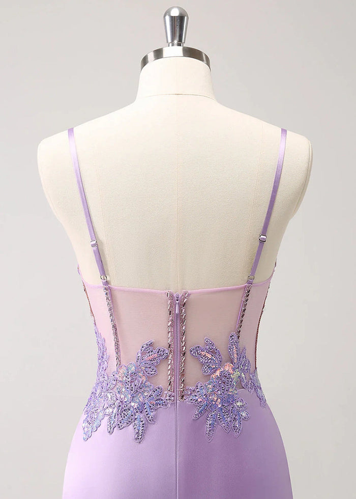 Enerida | Shine at Homecoming in a Stunning Light Purple Masterpiece Dress - Light Purple - PromDressClub