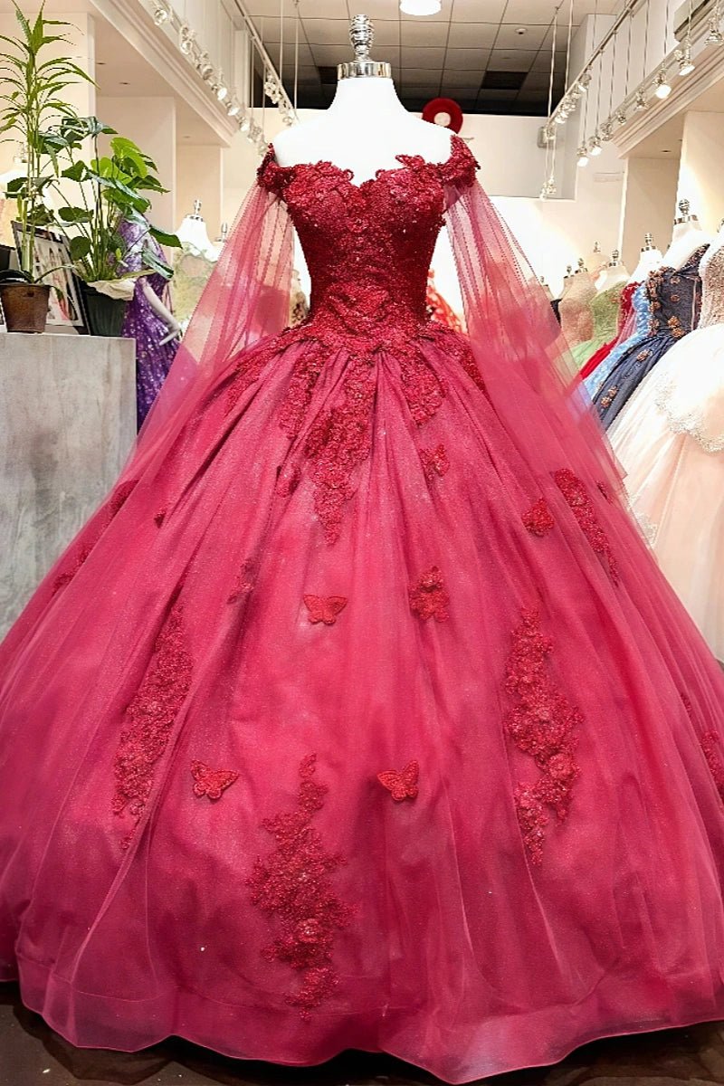 Red Quinceaera Dresses | Bold & Timeless Quince Gowns | PromDressClub