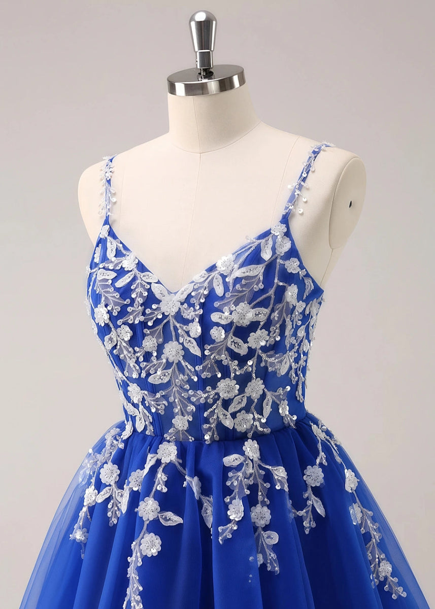 Etheldreda | Royal Blue Homecoming Dress: Unforgettable Elegance for Your Special Night - Royal Blue - PromDressClub