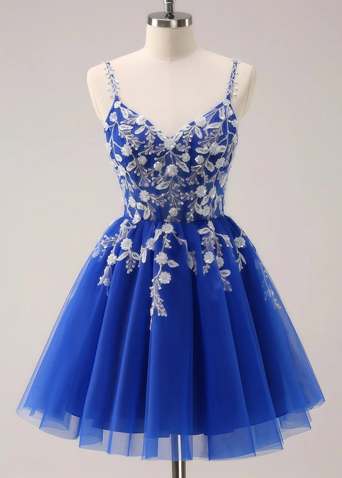 Etheldreda | Royal Blue Homecoming Dress: Unforgettable Elegance for Your Special Night - Royal Blue - PromDressClub