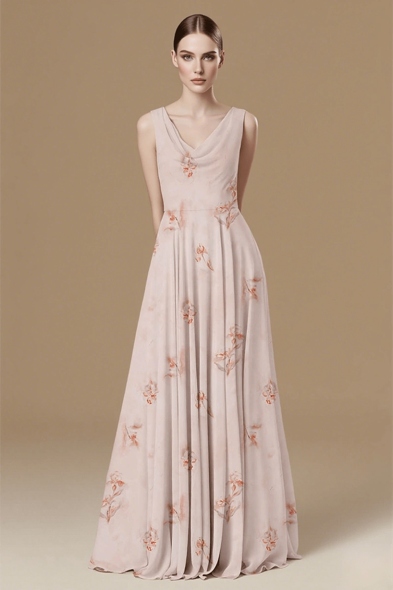 Floral Bridesmaid Dresses & Gowns | PROMDRESS Club  PromDressClub
