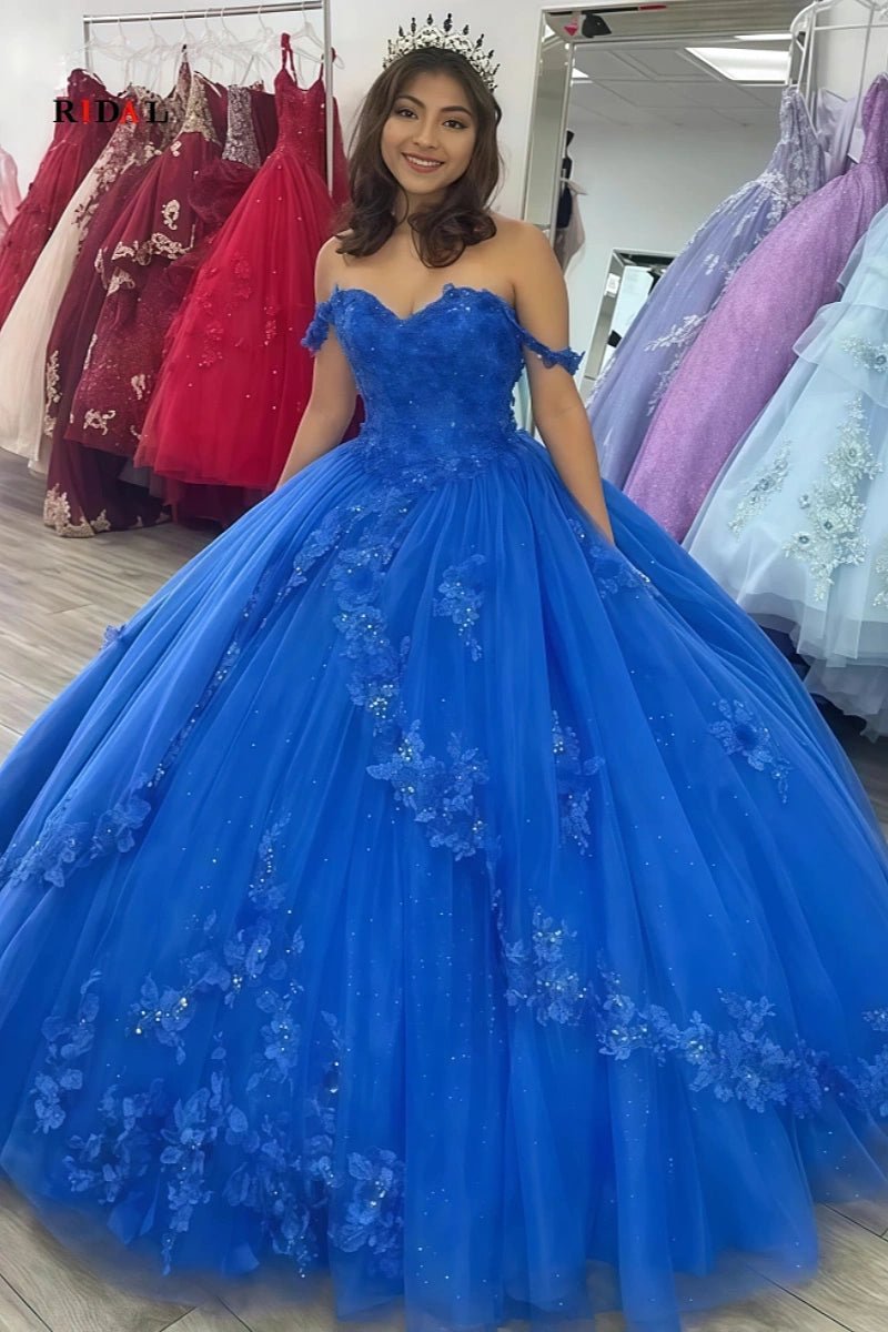 Royal Blue Quinceanera Dresses | Elegant & Customizable Styles |  Promdressclub  PromDressClub