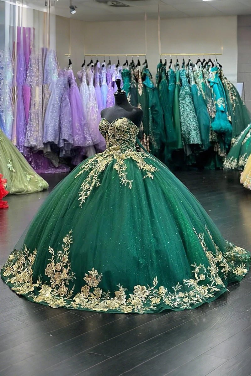 Green Quinceaera Dresses | Bold & Unique Green Quince Dresses   PromDressClub