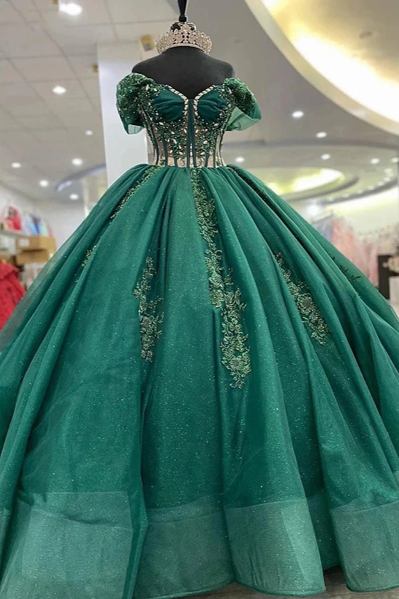 Green Quinceaera Dresses | Bold & Unique Green Quince Dresses PromDressClub Green Quinceaera Dresses | Bold & Unique Green Quince Dresses PromDressClub