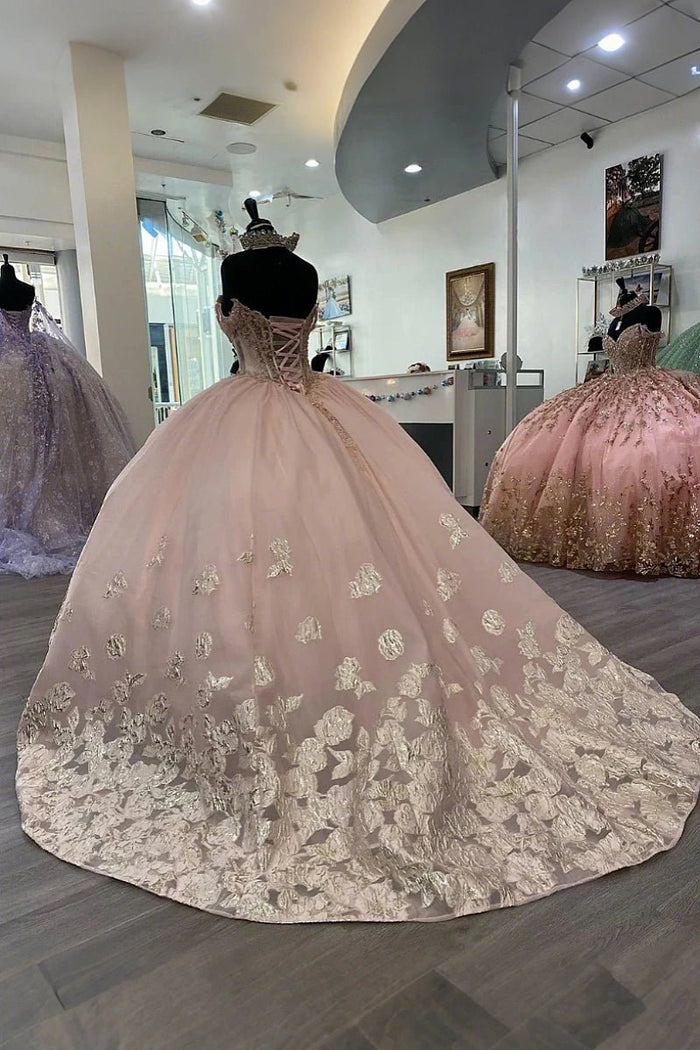 Juliet | Discover the Ultimate Pink Quince Dress for Your Dream Celebration - Light Pink - PromDressClub