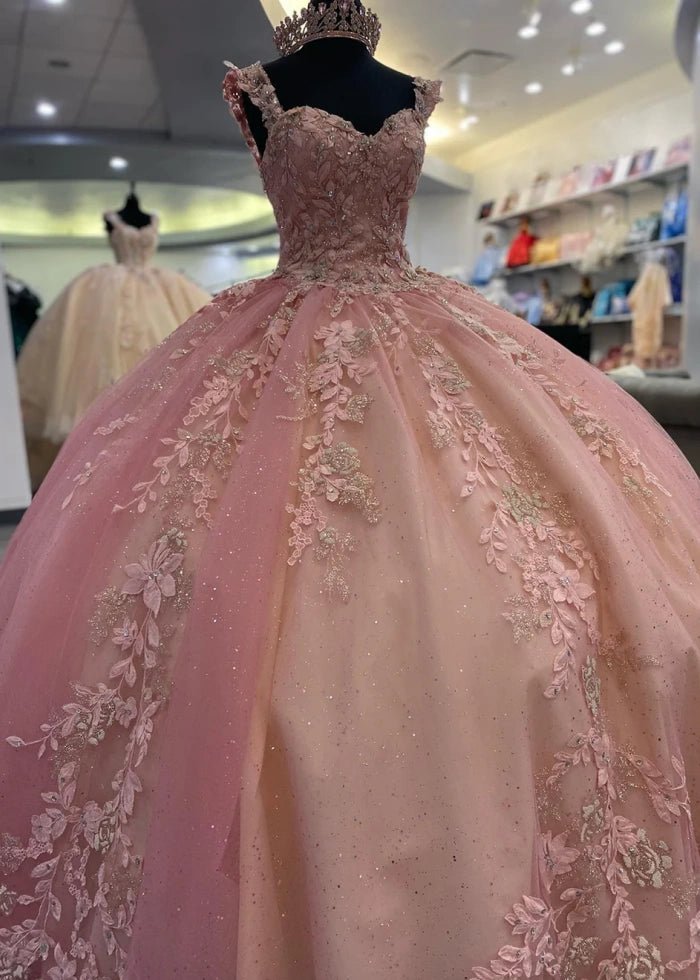 Kate | Discover Your Fairytale Moment with Enchanting Pink Quince Dresses - Pink - PromDressClub