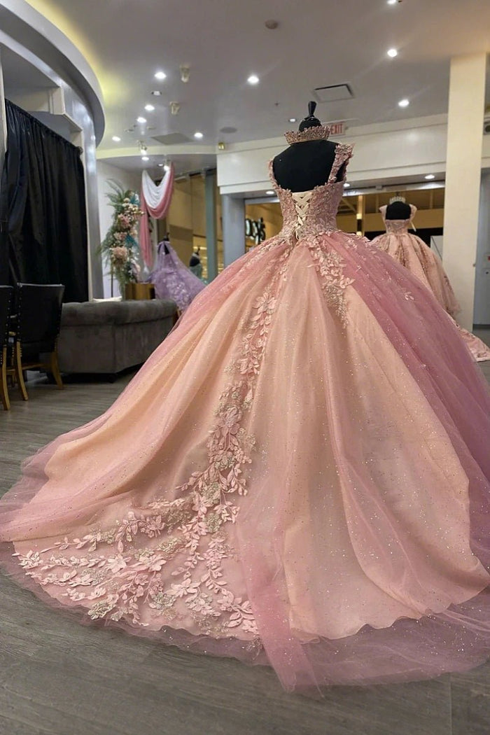 Kate | Discover Your Fairytale Moment with Enchanting Pink Quince Dresses - Pink - PromDressClub