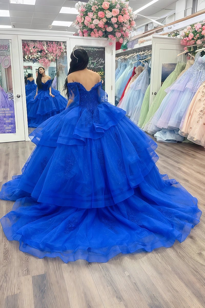 Leah | Discover the Ultimate Royal Blue Quince Dress: Timeless Elegance for Your Dream Celebration - Royal Blue - PromDressClub