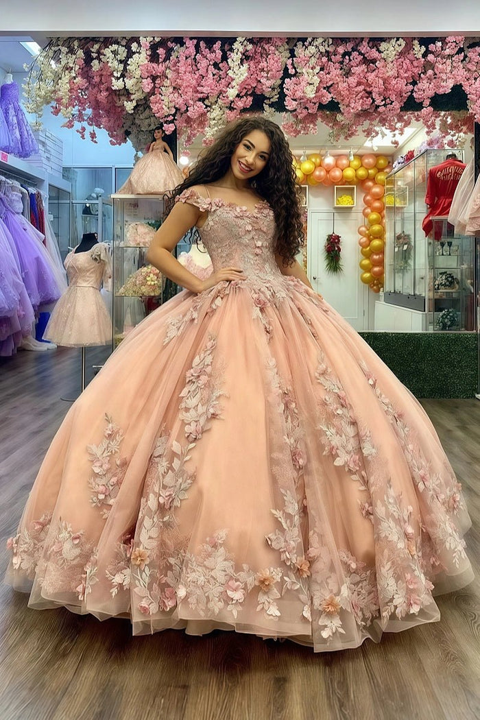 Leslie | Own Your Spotlight in Stunning Pink Quince Dresses - Pink - PromDressClub