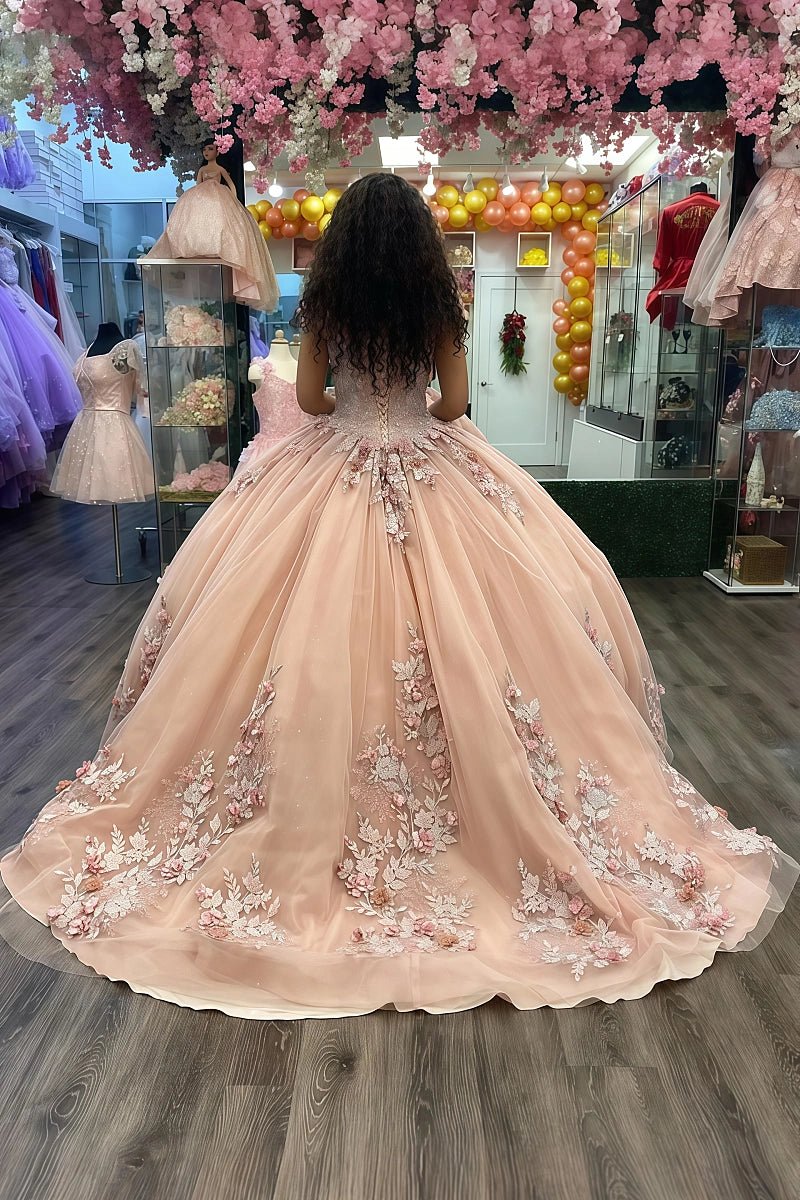 Pink Quinceaera Dresses | Elegant & Customizable Sweet 16 Gowns |  PromDressClub