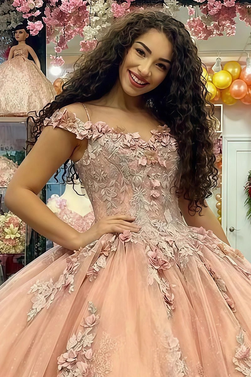 Leslie | Own Your Spotlight in Stunning Pink Quince Dresses - Pink - PromDressClub