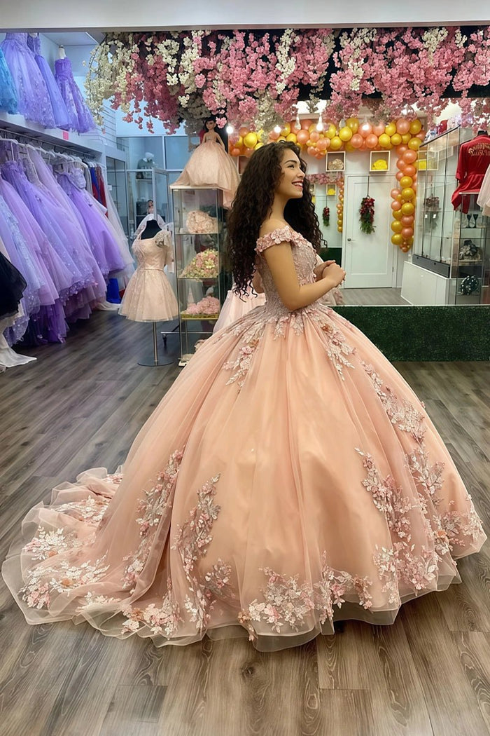 Leslie | Own Your Spotlight in Stunning Pink Quince Dresses - Pink - PromDressClub