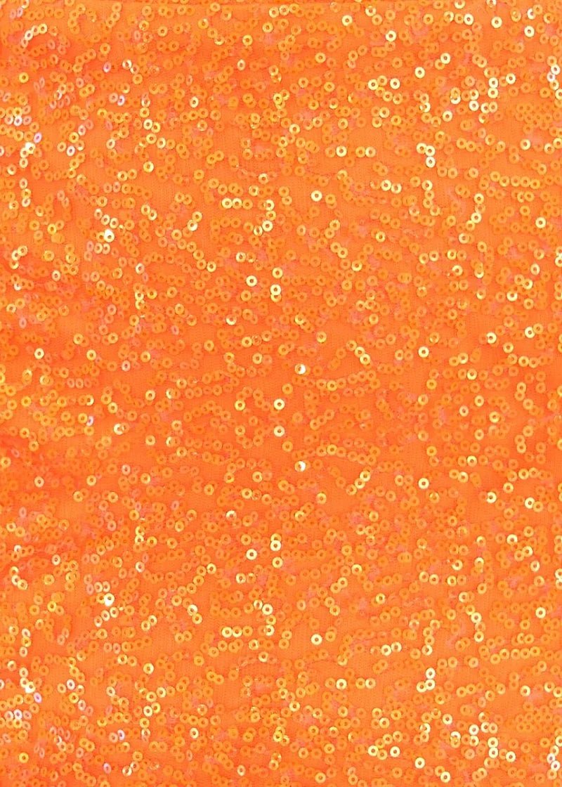 Let There Be Romance Sequin Orange Homecoming Dress for Unforgettable Sparkle & Style - Orange - PromDressClub