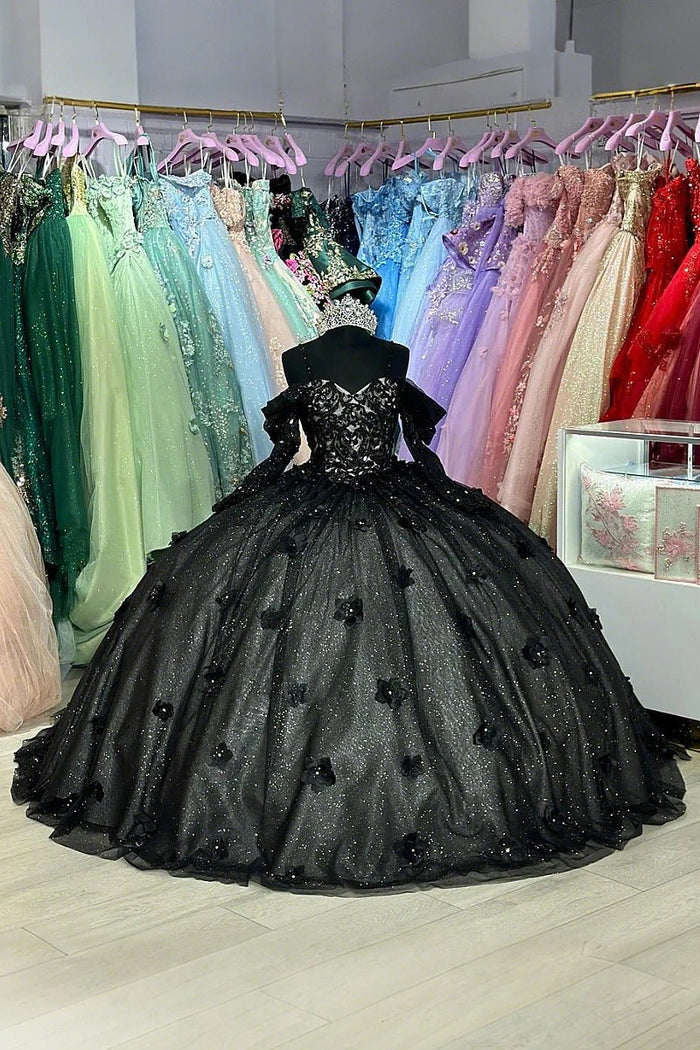 Livia | Own Your Spotlight in Timeless Black Quince Dresses - Black - PromDressClub