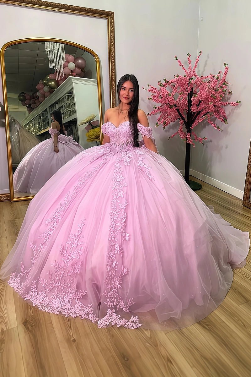 Pink Quinceaera Dresses | Elegant & Customizable Sweet 16 Gowns | PromDressClub Pink Quinceaera Dresses | Elegant & Customizable Sweet 16 Gowns | PromDressClub
