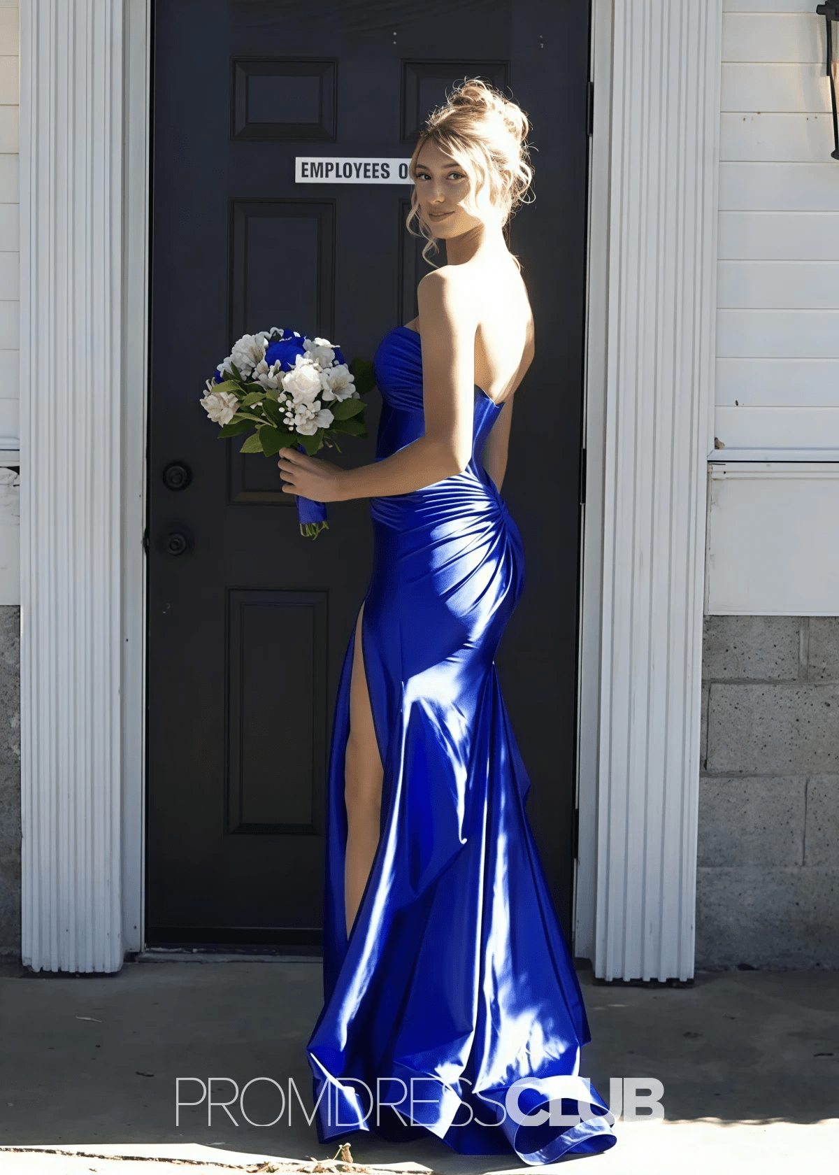 Marcia | Trumpet Mermaid Royal Blue Long Formal Dress Near Me - Price #price_variant_lowest# - Royal Blue - PromDressClub