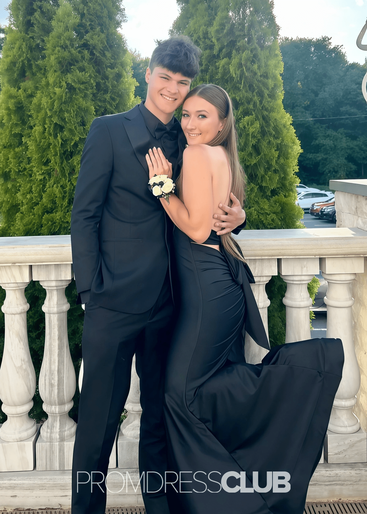 Mignon | Mermaid Plus Size Light Pink Satin Long Prom Dress Stores Near Me - Price #price_variant_lowest# - Black - PromDressClub