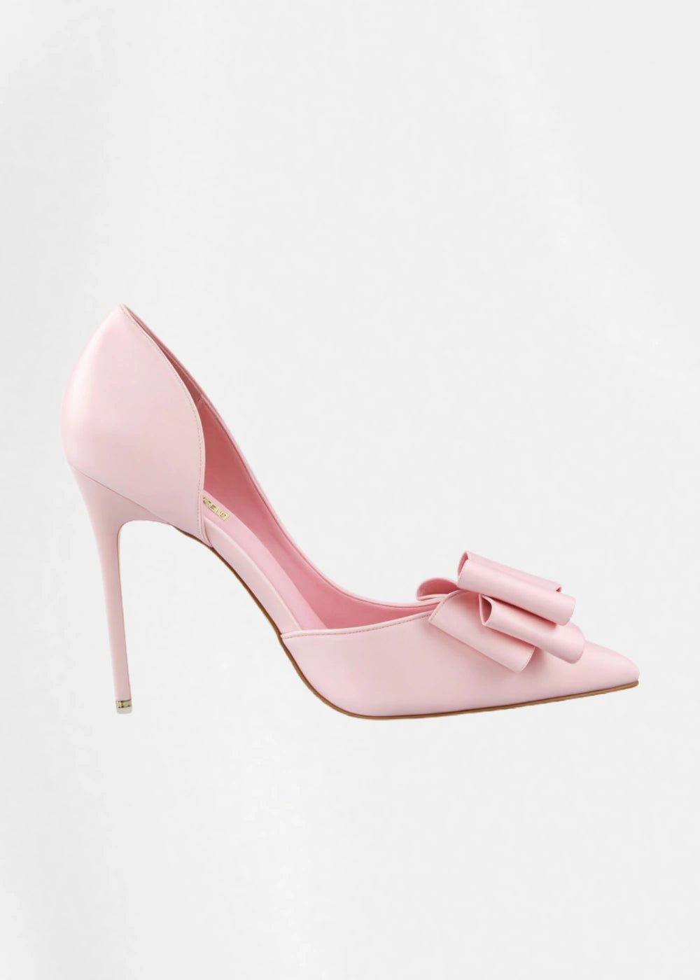 Stylish Light Blue and Pink High Heels Prom Shoes with Bow Detail – Perfect for Every Elegant Occasion! - Pink - PromDressClub